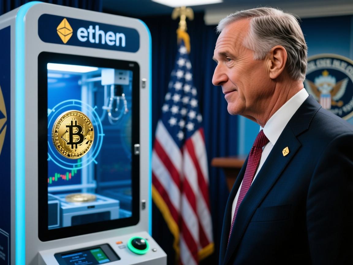 ETH币机器在美国国务卿的关注下崭露头角
