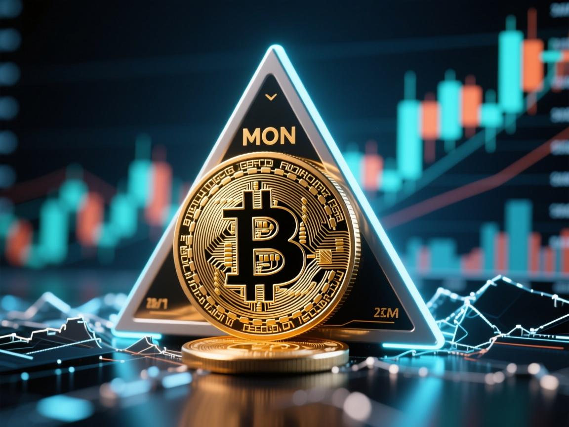 MON币三角形整理突破，市场前景可期