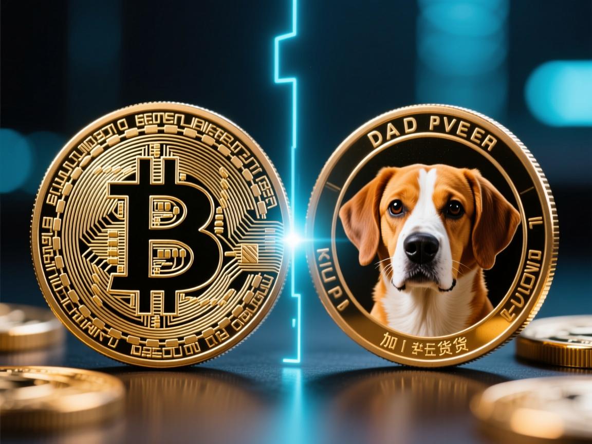 ADA币与狗币，两种加密货币的鲜明对比