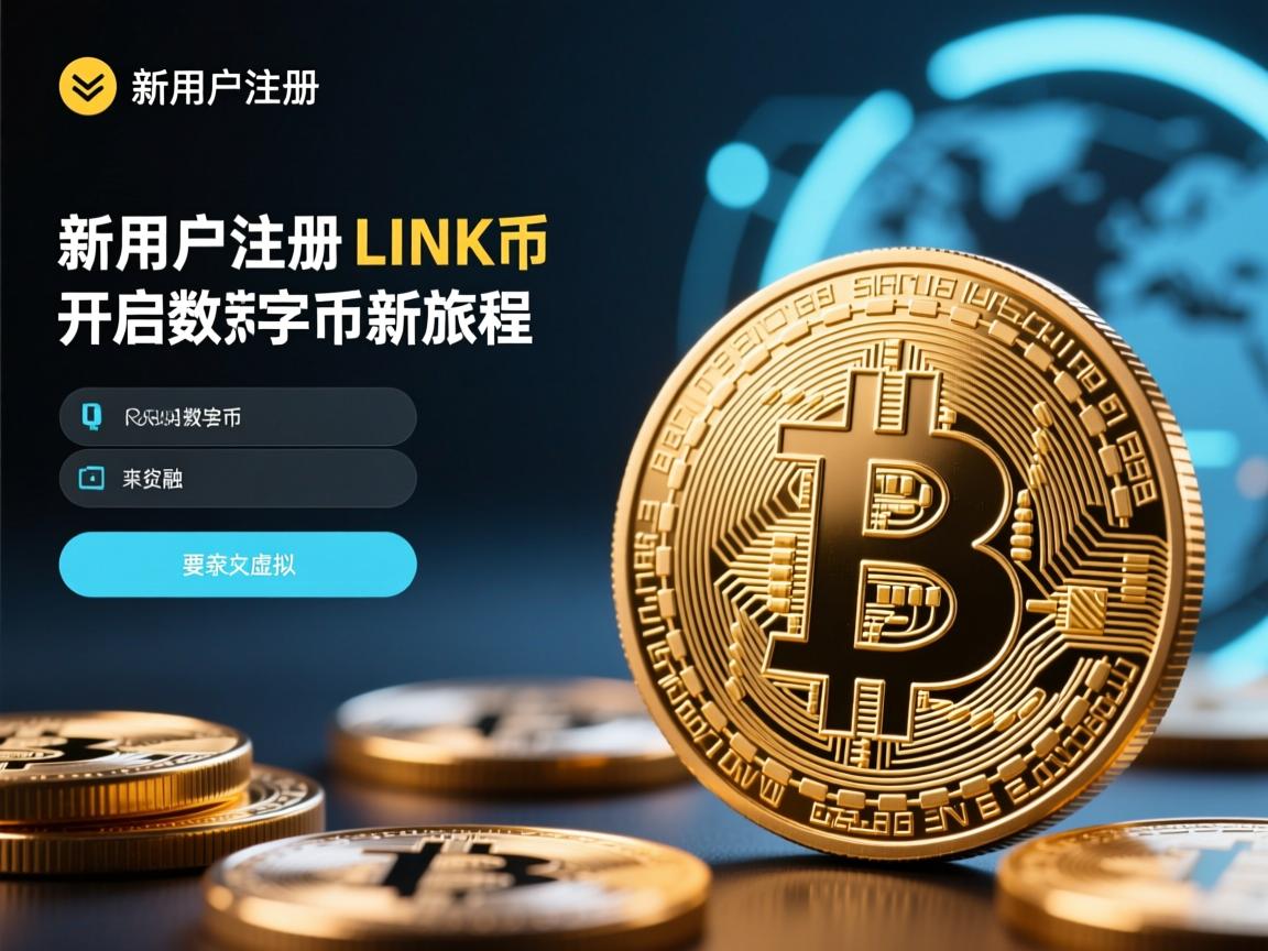 新用户注册LINK币，开启数字货币新旅程