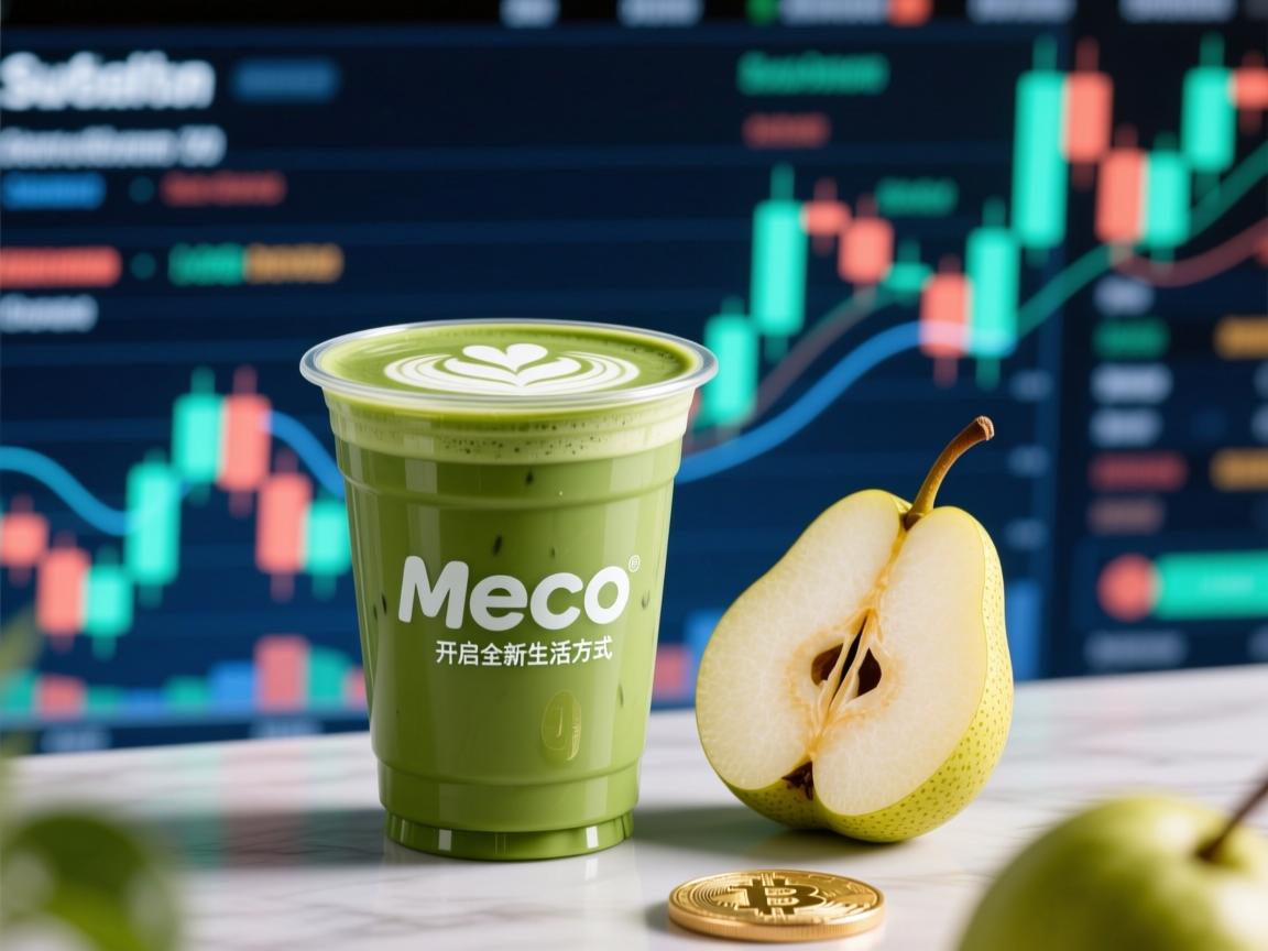 Meco抹茶拿铁邂逅雪梨交易所，开启全新生活方式
