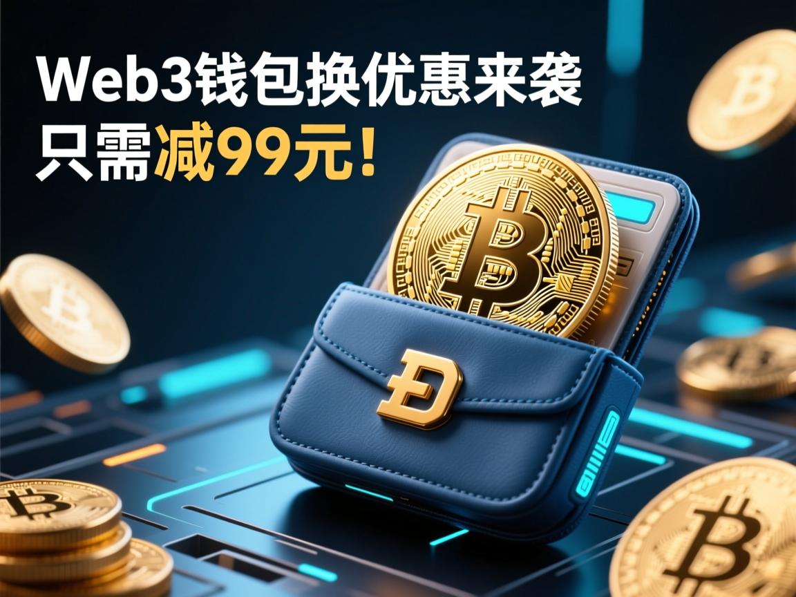 Web3钱包兑换优惠来袭,只需减99元! Web3钱包兑换优惠来袭,只需减99元!