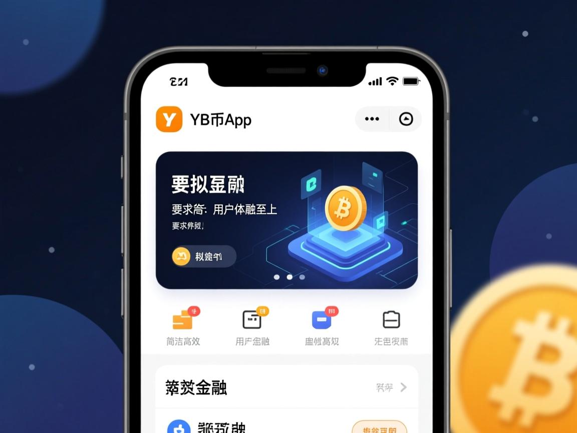 YB币app手机界面，简洁高效，用户体验至上