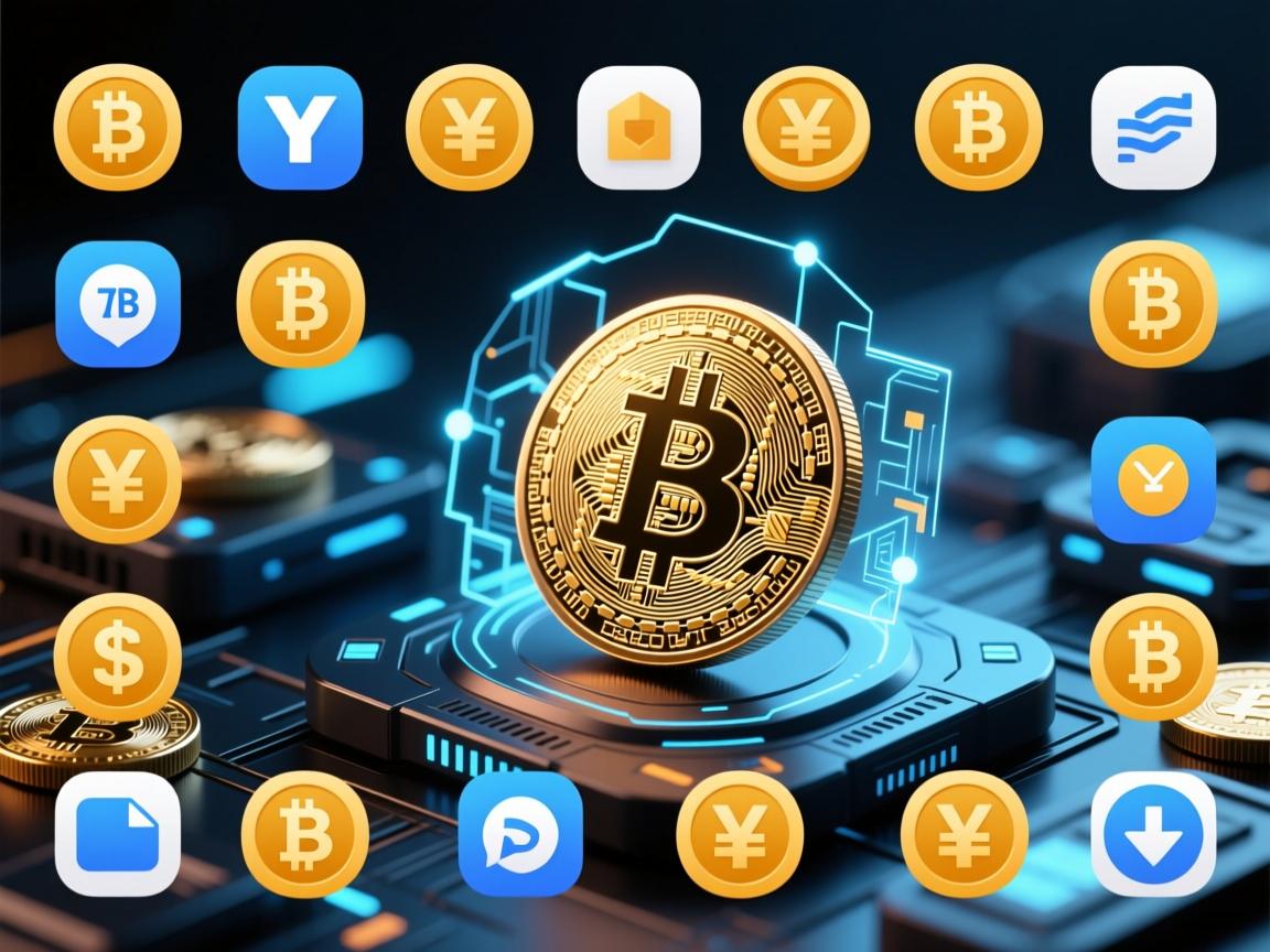 正版YB币app图标大全—探索数字货币的视觉之旅