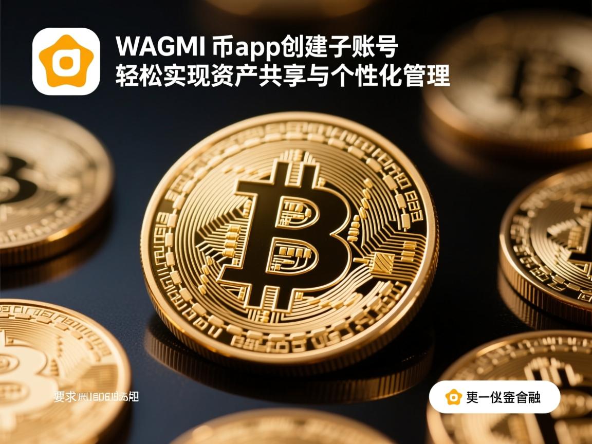 WAGMI币app创建子账号，轻松实现资产共享与个性化管理