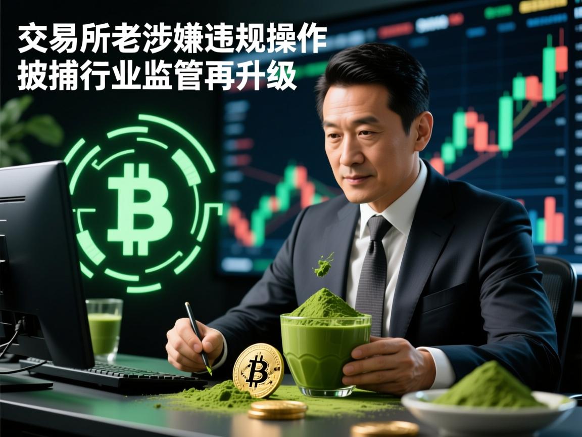 抹茶交易所老总涉嫌违规操作被捕，行业监管再升级