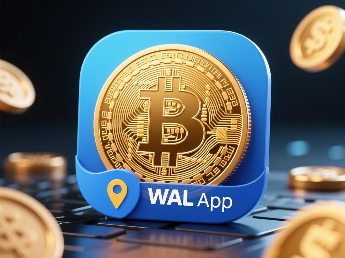 正版WAL币app图标位置详解