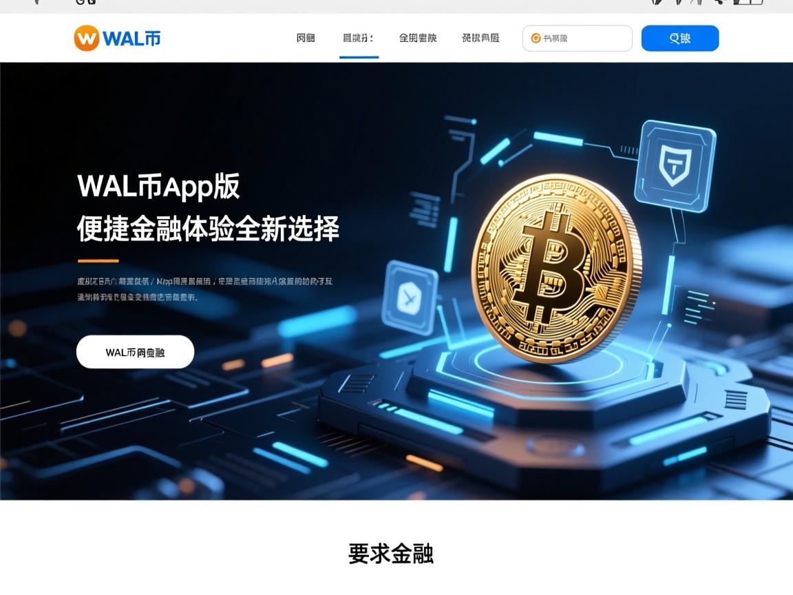 WAL币app网页版，便捷金融体验的全新选择