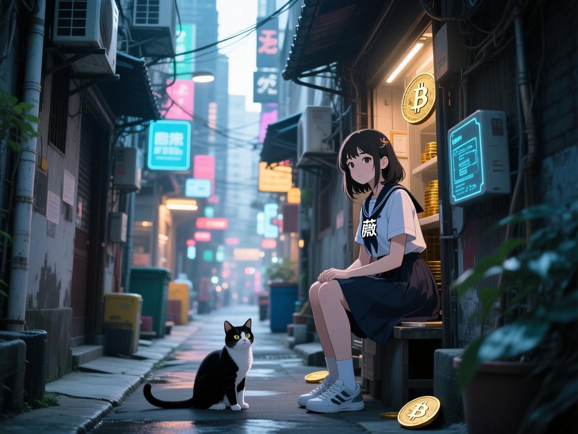 在繁华的都市中，有一条静谧的猫巷，这里充满了诗意和故事的气息。在这条小巷的深处，住着一位名叫殿薇的少女，她以其独特的魅力和坚韧的品格，成为了巷子里的一道亮丽风景