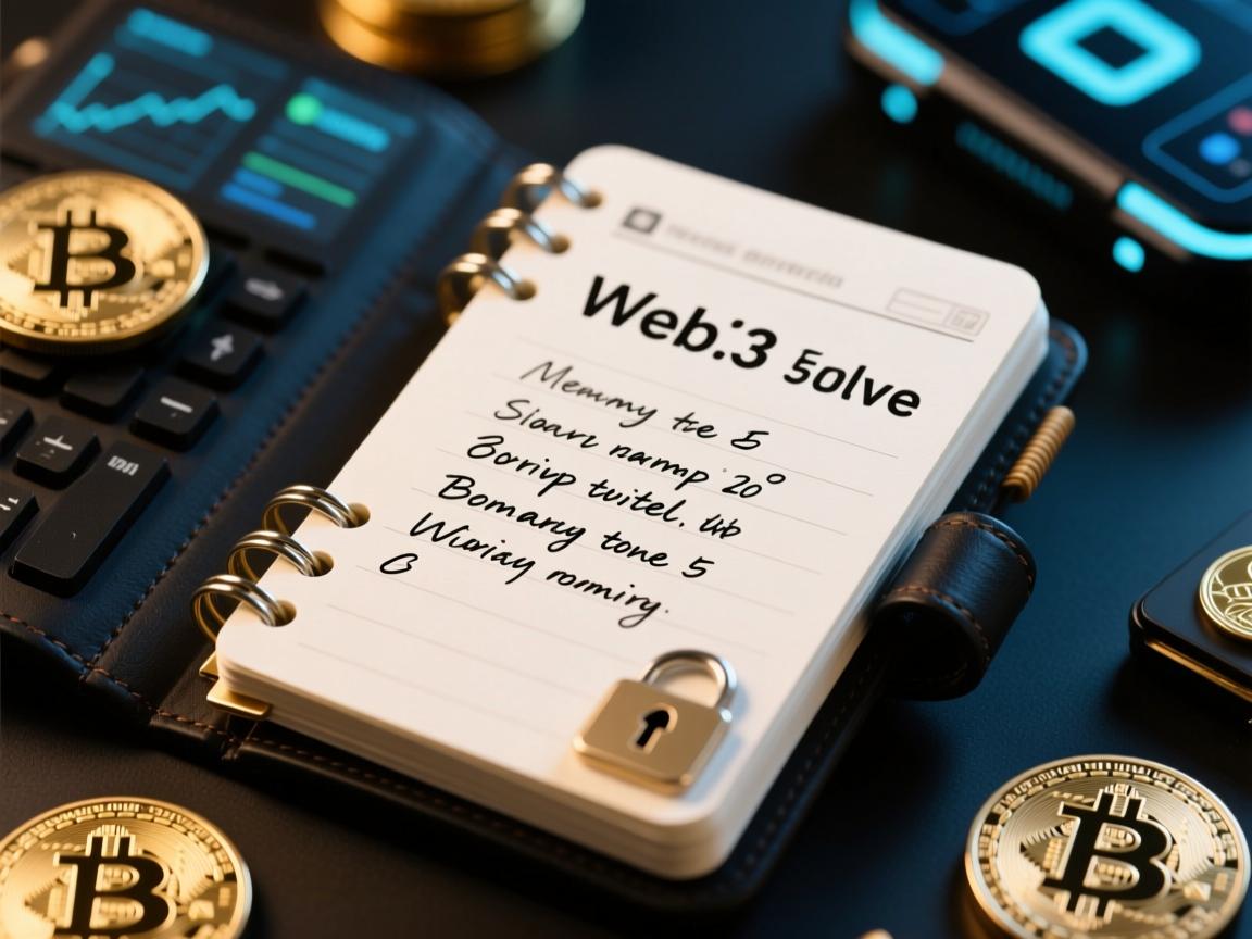 Web3时代，手抄助记词本，安全与传统的完美结合