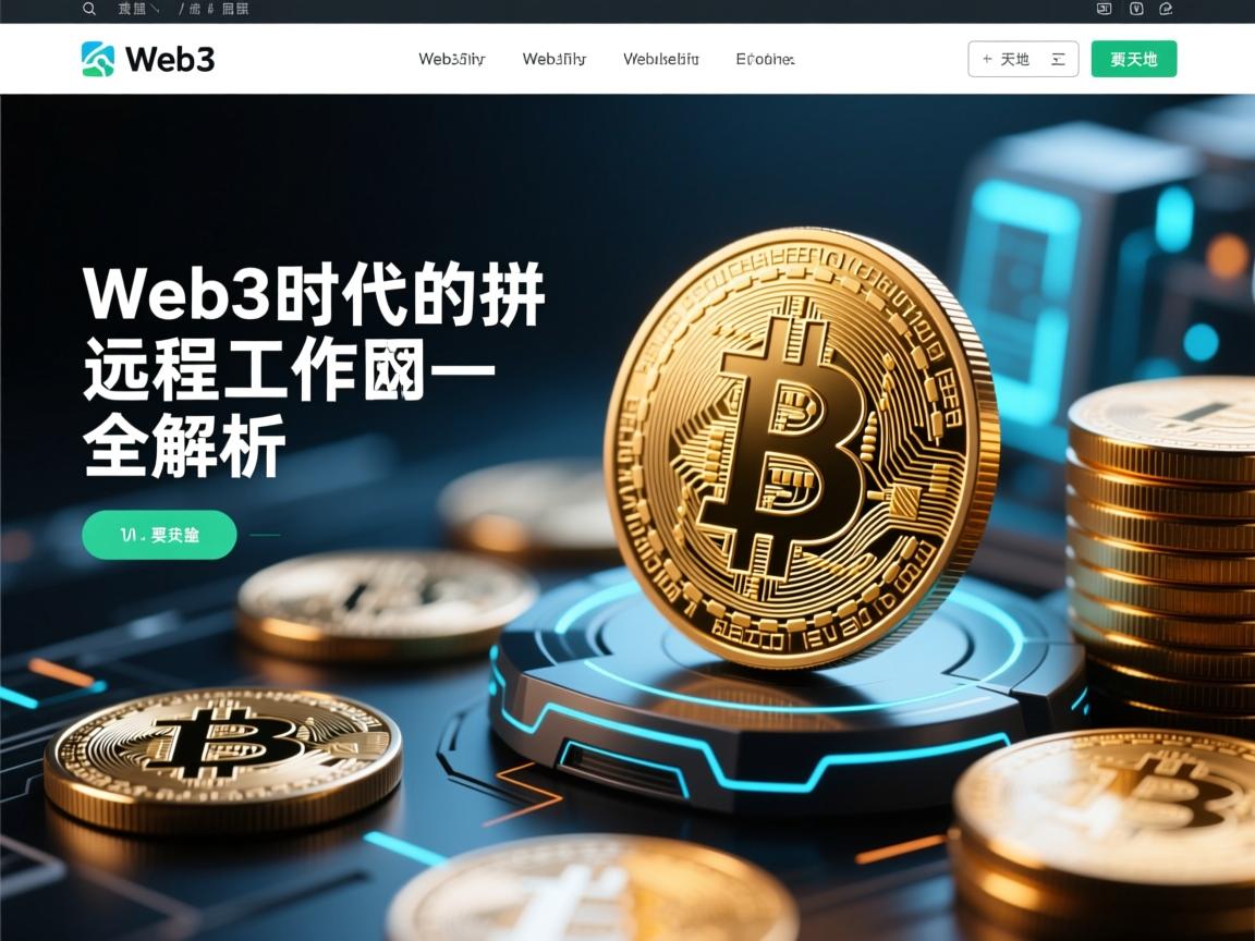 探索Web3时代的远程工作新天地—Web3远程工作网站全解析