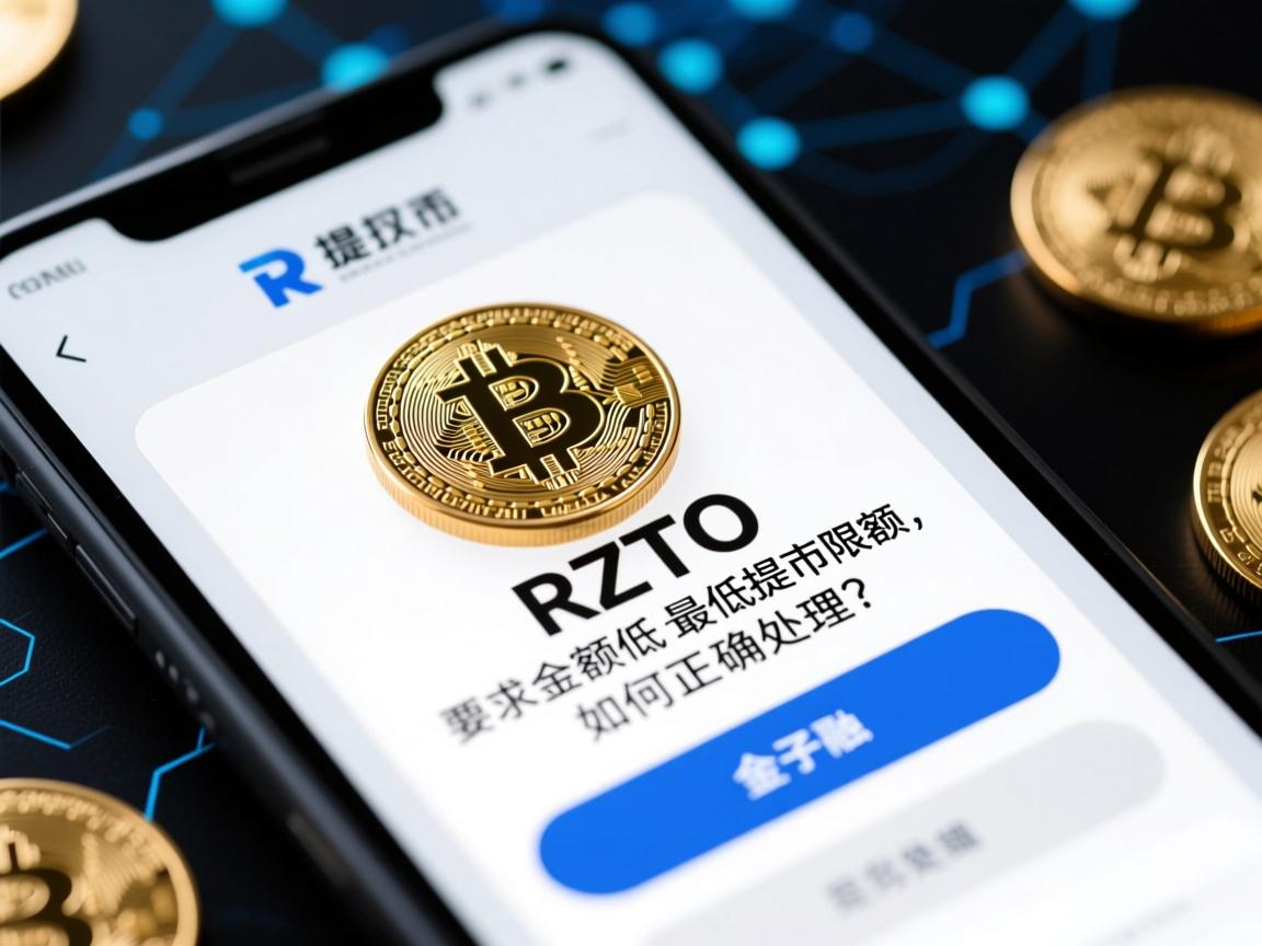 RZTO提币金额低于最低提币限额，如何正确处理？