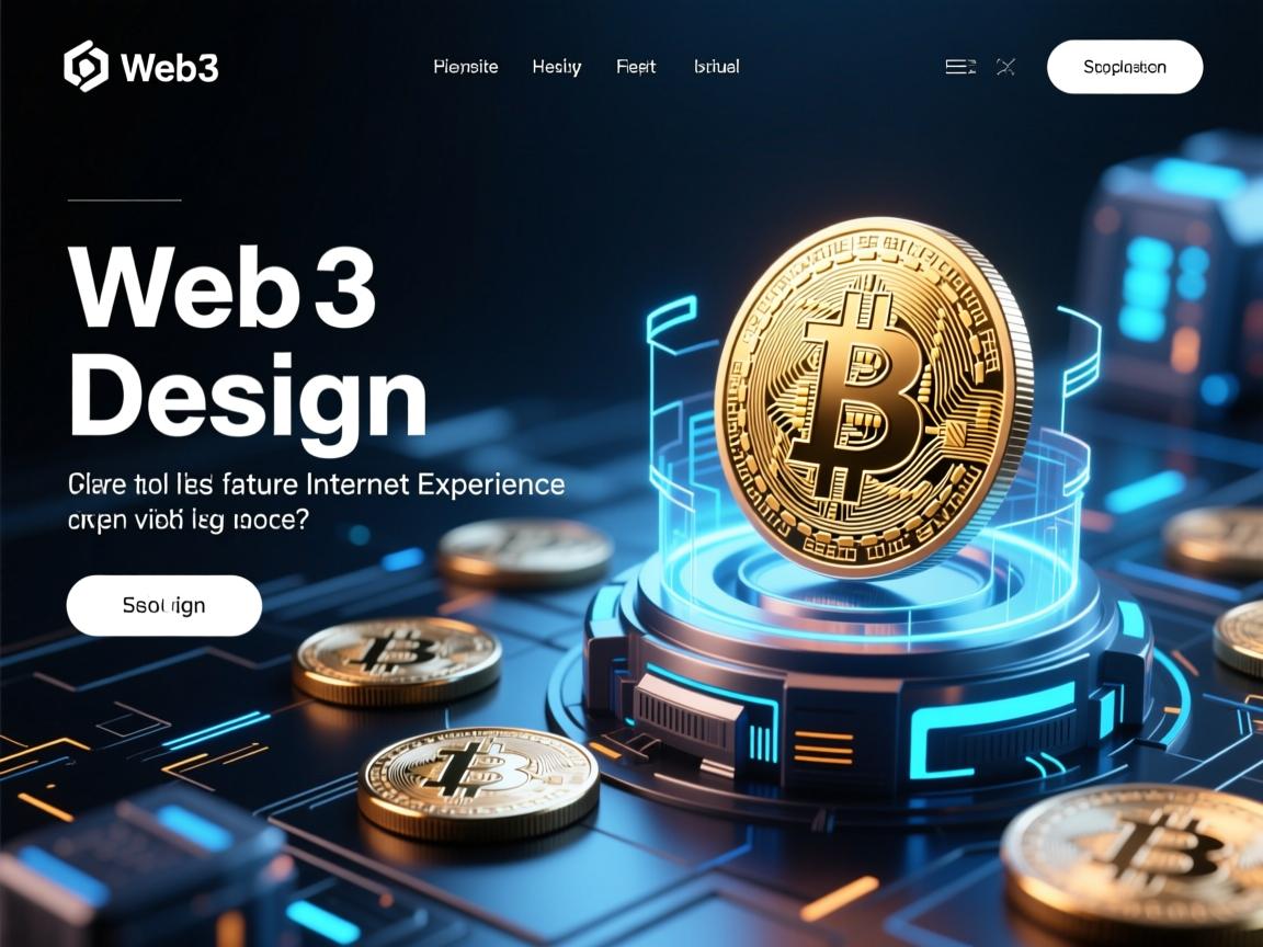 Web3设计网站广告，引领未来互联网体验的视觉盛宴