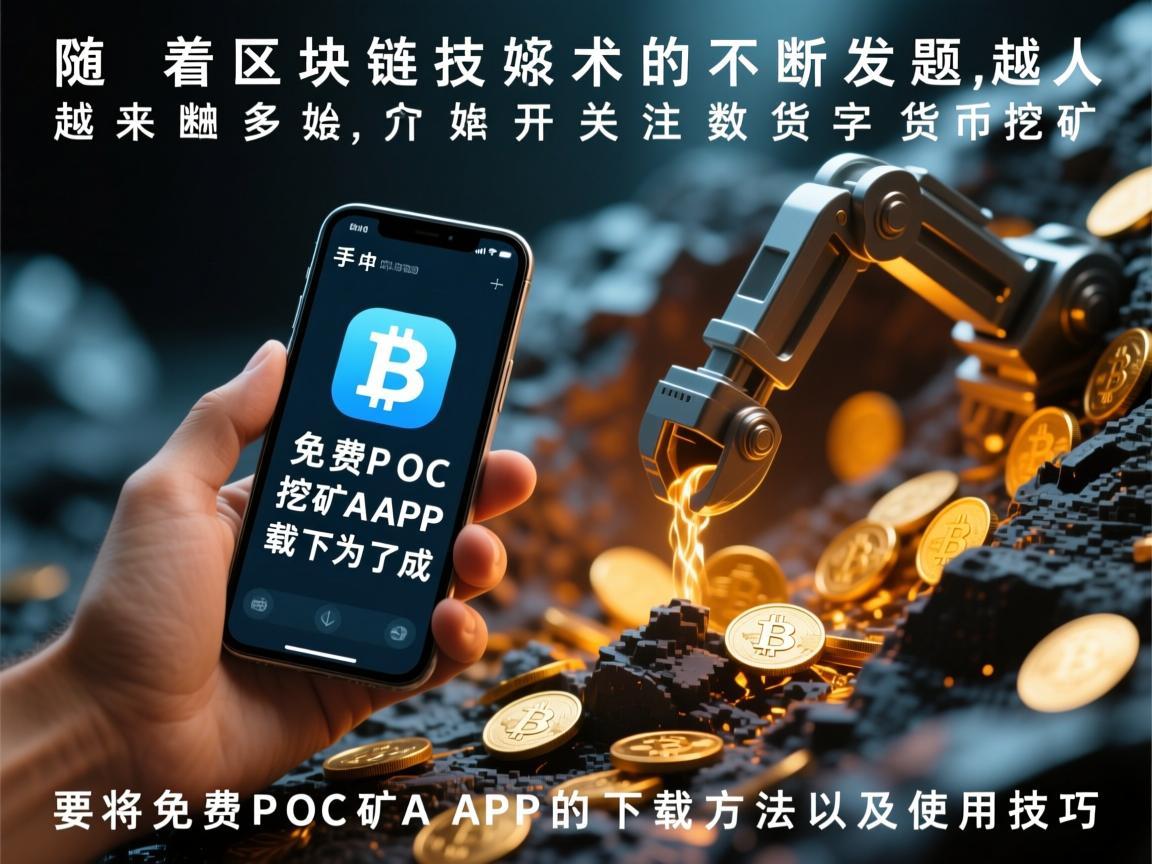 随着区块链技术的不断发展，越来越多的人开始关注数字货币挖矿。其中，手机免费POC挖矿APP下载成为了热门话题。本文将为您介绍手机免费POC挖矿APP的下载方法以及使用技巧