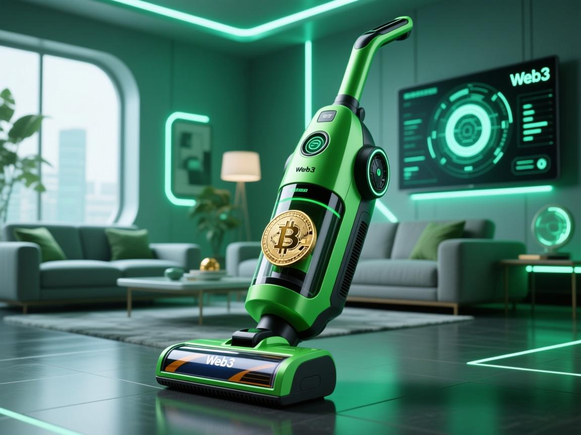 Web3无线吸尘器，未来智能家居的绿色先锋