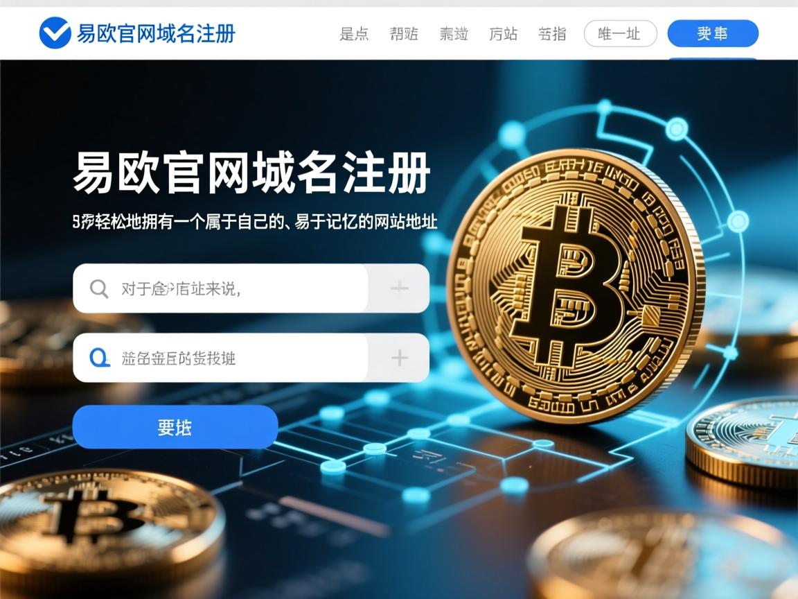 易欧官网域名注册是指用户在易欧官网进行域名注册的过程。域名是互联网上用于标识网站的唯一地址，它对于网站来说至关重要。易欧官网域名注册可以帮助用户轻松地拥有一个属于自己的、易于记忆的网站地址