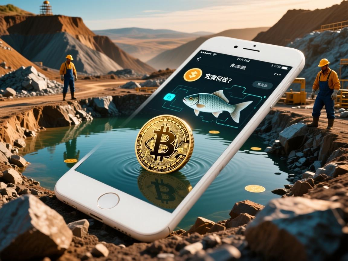 挖矿后鱼池APP未见矿工身影，究竟何故？