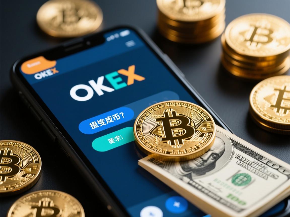 OKEx里提币，是直接变成现金了吗？