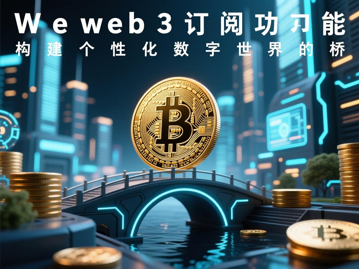 Web3订阅功能，构建个性化数字世界的桥梁