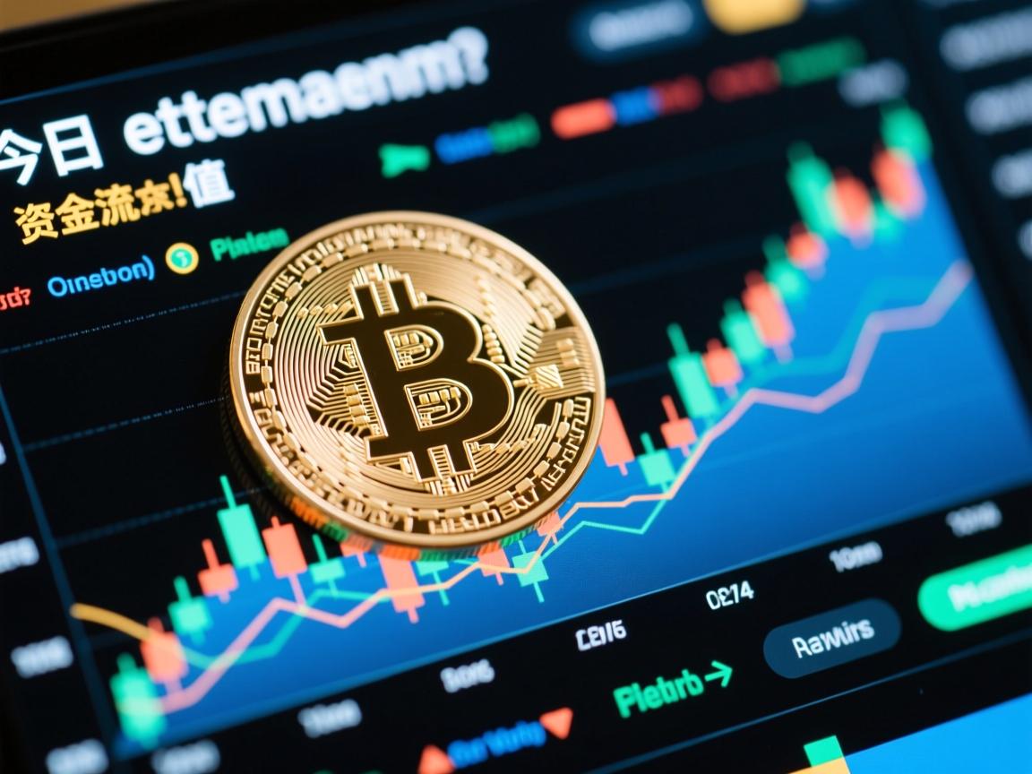 今日以太坊资金流值分析