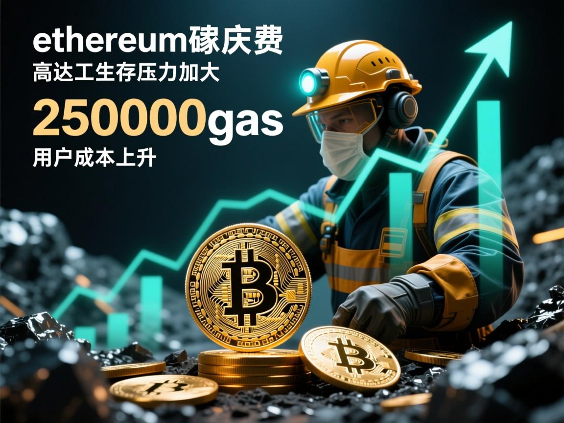以太坊矿工费高达250000gas，矿工生存压力加大，用户成本上升